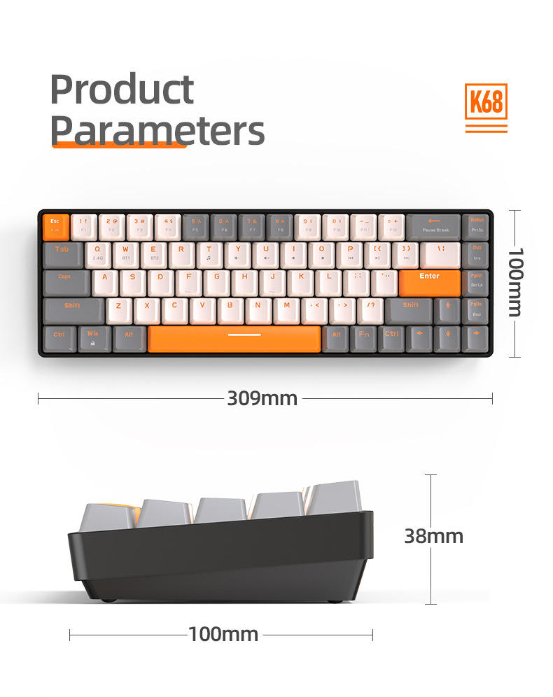 Review: Ziyoulang K68 Mechanical Keyboard